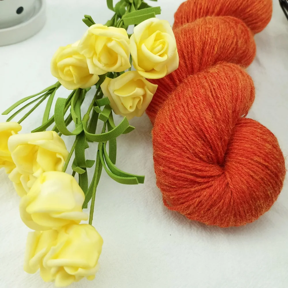 

5*50g hank mimi plus mink cashmere yarn hand knitting yarn free shipping