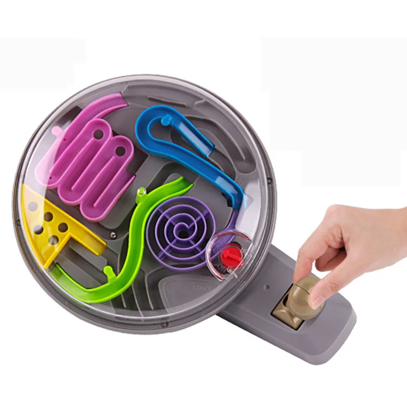 3D магический интеллект мяч мраморная игра-головоломка Perplexus магнитные шарики IQ баланс игрушки, образовательные Классические игрушки Ручка лабиринт мяч