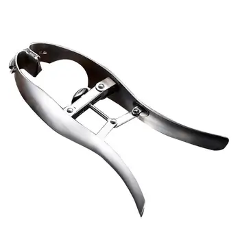 

Stainless Steel Boiled Egg Topper Shell Top Cutter Knocker Raw Egg Cracker Separator Egg Opener Tool Kitchen Gadgets