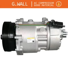 Компрессор кондиционера Sanden sd7v16 для Volkswagen beettas Golf Jettas Bettle A3 1J0820803K 1J0820805 1J0820803L 1J0820803A 1J0820803F