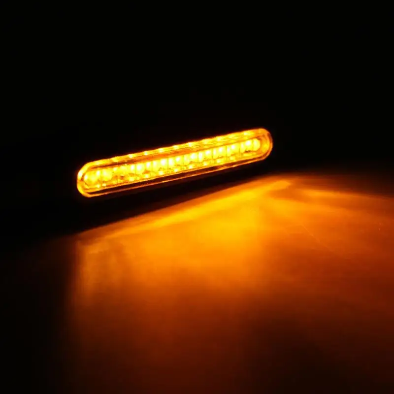 4 шт. 12SMD поворотные сигналы moto rcycles светодиодный ная лампа гибкий clignotant мерцающий