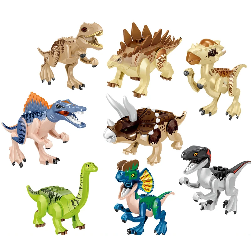 dinosaur block set