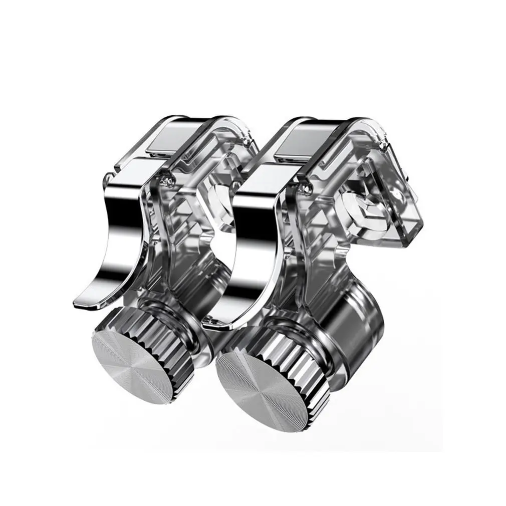 Металлический триггер для смартфонов PUBG R11 2 шт./лот кнопка огня - Цена: 132,45 - 274,41 руб. / набор