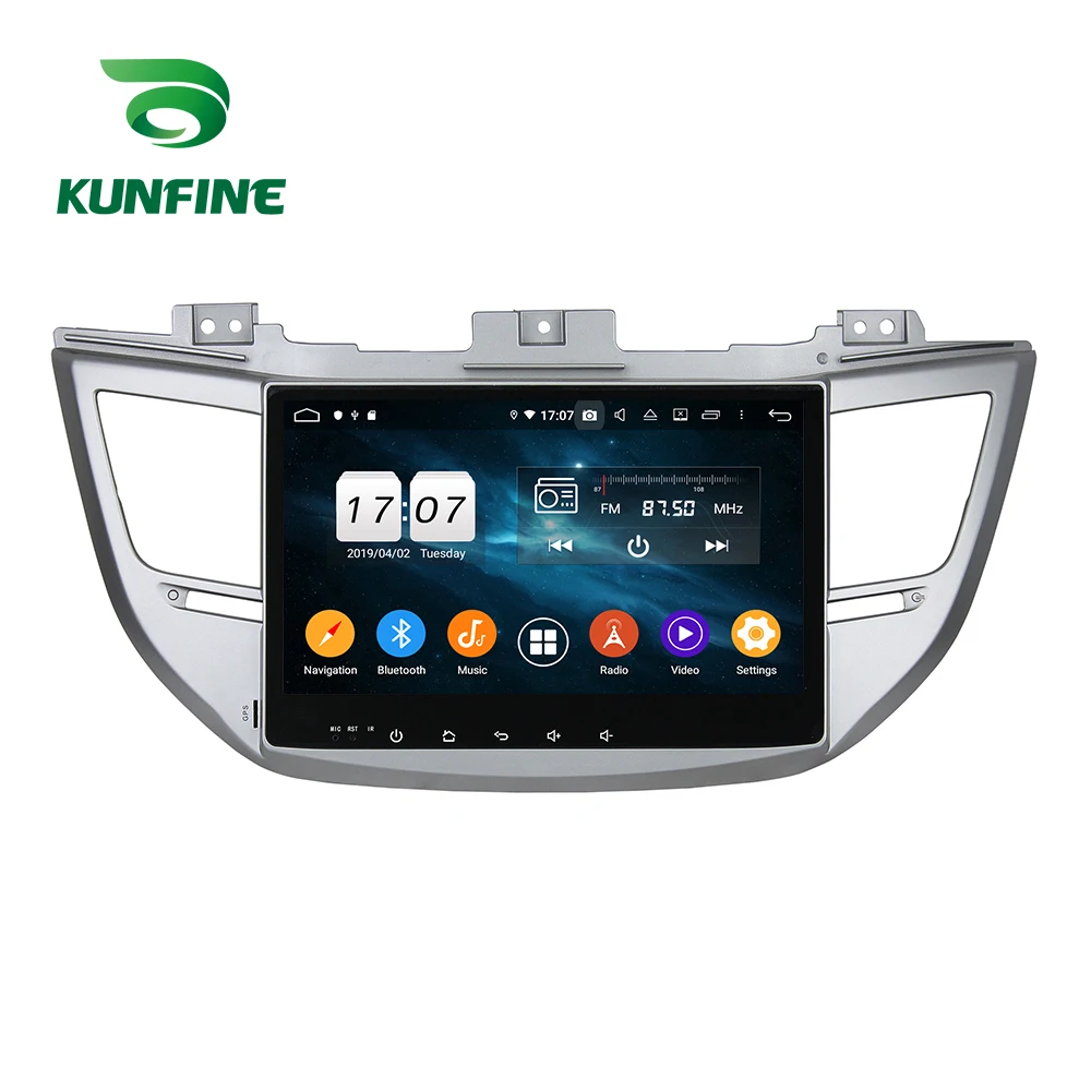 Android 9,0 Восьмиядерный 4 Гб ОЗУ 64 Гб ПЗУ автомобильный DVD GPS; Мультимедийный проигрыватель автомобиля стерео Deckless для HYUNDAI IX35/TUCSON радио