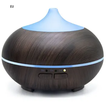 

150ml Wood Grain Aromatherapy Machine Tip Mouth Humidifier Diffuser Incense Aroma Large Capacity Flavoring Machine
