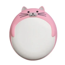 5200 мАч, 5 В, USB Перезаряжаемый СВЕТОДИОДНЫЙ Электрический подогреватель для рук, для путешествий, удобный, долговечный, Мини карманный нагреватель, продукт для домашнего потепления, розовый