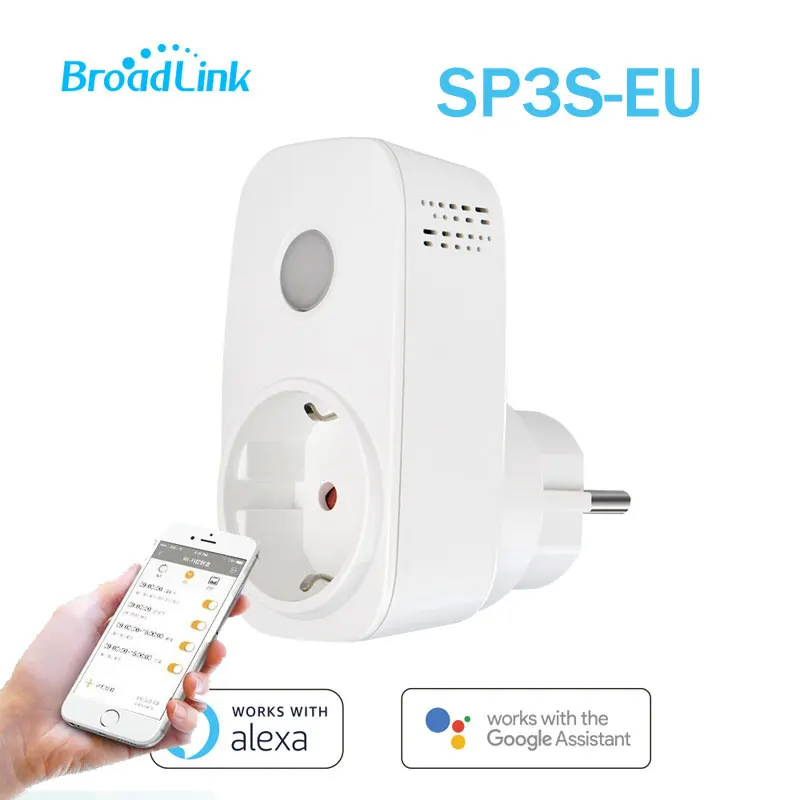 Смарт монитор Broadlink SP3S EU/US Wi Fi розетка Draadloze измеритель мощности IOS и