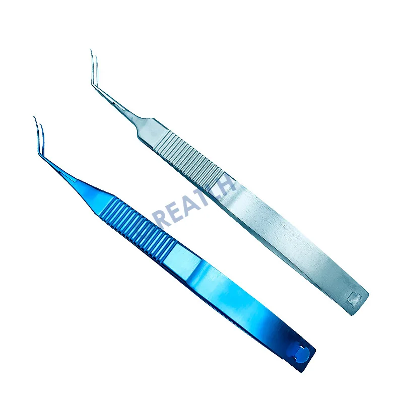 Inamura Capsulorhexis Forceps Flat Handle Tweezer Veterinary Ophthalmic Eye Tools Instrument ophthalmic microsurgical scissors,ophthalmic surgical instruments