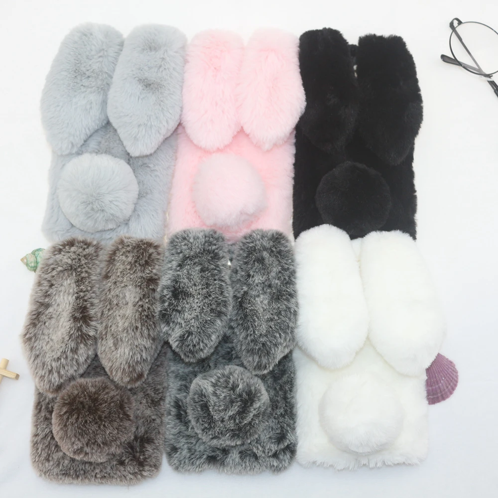 

Rabbit Fur Cases For Samsung Galaxy A10 A20 A30 A40 A50 A70 M10 M20 M30 s10e s10 Plus 5G a40s a80 a90 s9 s8 s7 s6 edge S4 Covers