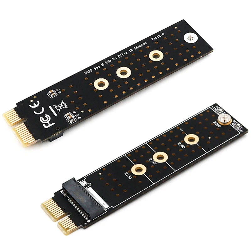 Pcie для M2 адаптер Накопитель Ssd с протоколом NVME M2 Pcie X1 Райзер Pci-E Pci Express м соединитель в форме ключа поддерживает 2230 2242 2260 2280 M.2 Ssd полный Скорость