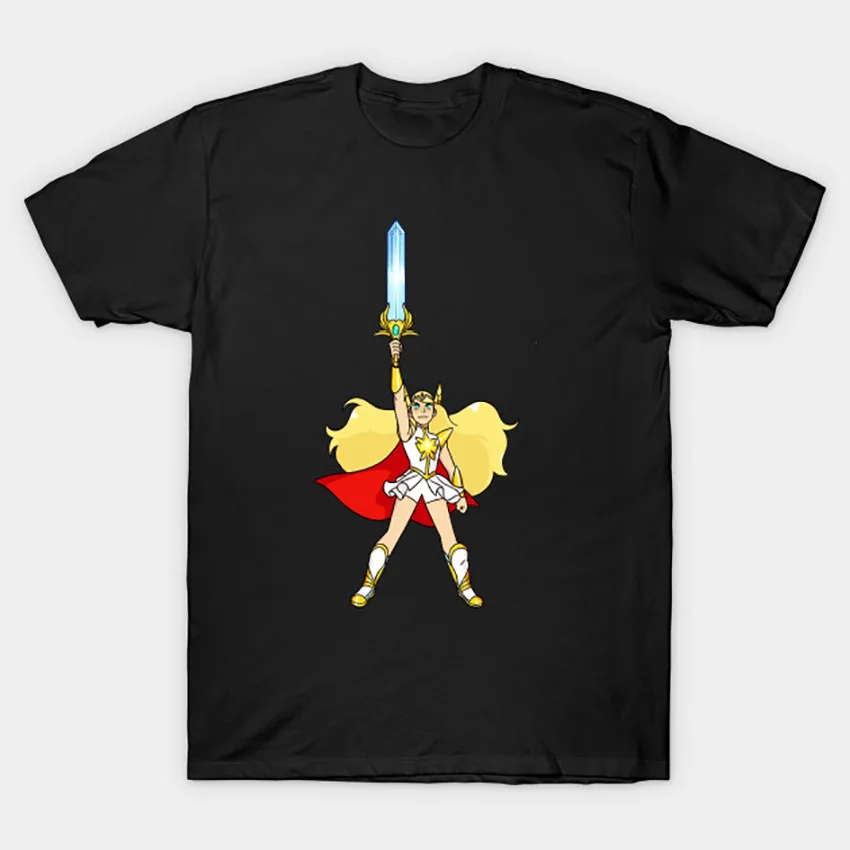 Она-ра! Футболка She Ra футболка аниме she ra Перезагрузка попкультура принцесса силы
