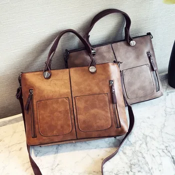 

2020 New Women Handbag Korean Version of The Wild Trend Pu Ladies Large Capacity Shoulder Diagonal Handbag