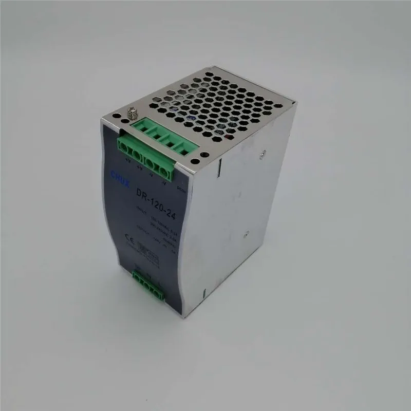 Din рейка импульсный источник питания 120 Вт 12 В 24 в 48 постоянного тока DR120W с одним