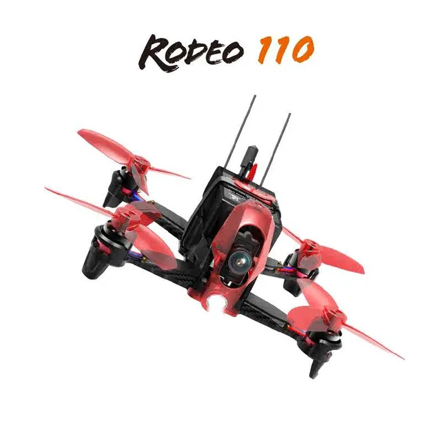 Walkera Rodeo 110 Racing Drone RC Quadcopter BNF FPV W/ DEVO 7 Transmitter Remote Controller With 600TVL Camera 2