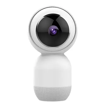 

WiFi IP Camera 1080P Home Security WiFi Tuya Mini Camera Two Way Audio Wireless Mini Camera 360 degree Full views IPC-1080P-F9
