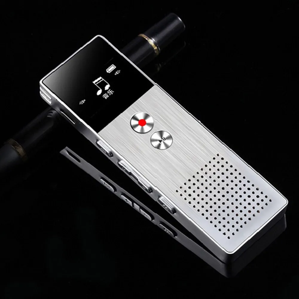 

8GB Mini Flash Digital Voice Recorder SK-222 Dictaphone MP3 Music Player Gravador De Voz Support TF Card Built-in Loudspeaker