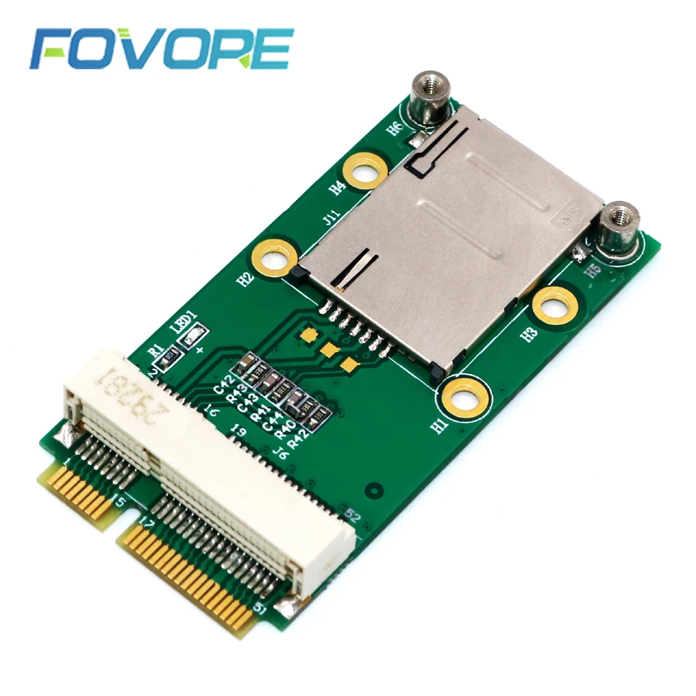 Новый мини PCI Express адаптер для 3G 4G модуля с USIM слотом Mini E к MINI PCI-E карта расширения