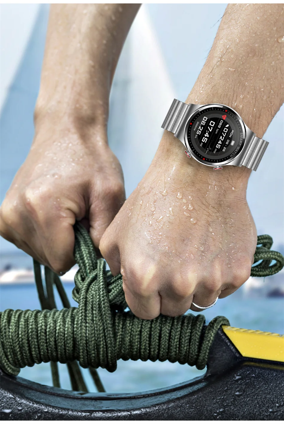 2022 New Men Bluetooth Call Smartwatch Women Man ECG+PPG color Touch Screen Sports Waterproof Music Smart Watch For Android IOS