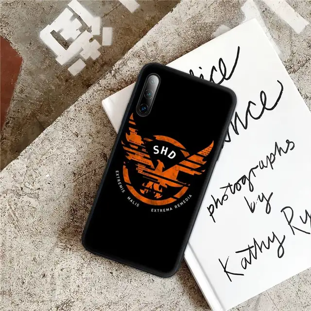 TOM CLANCY'S THE DIVISION 2 LOGO Black Mobile Phone Case For Samsung Galaxy S9 S10 S20 S21 S30 Plus Ultra S10e S7 S8 Cover a6