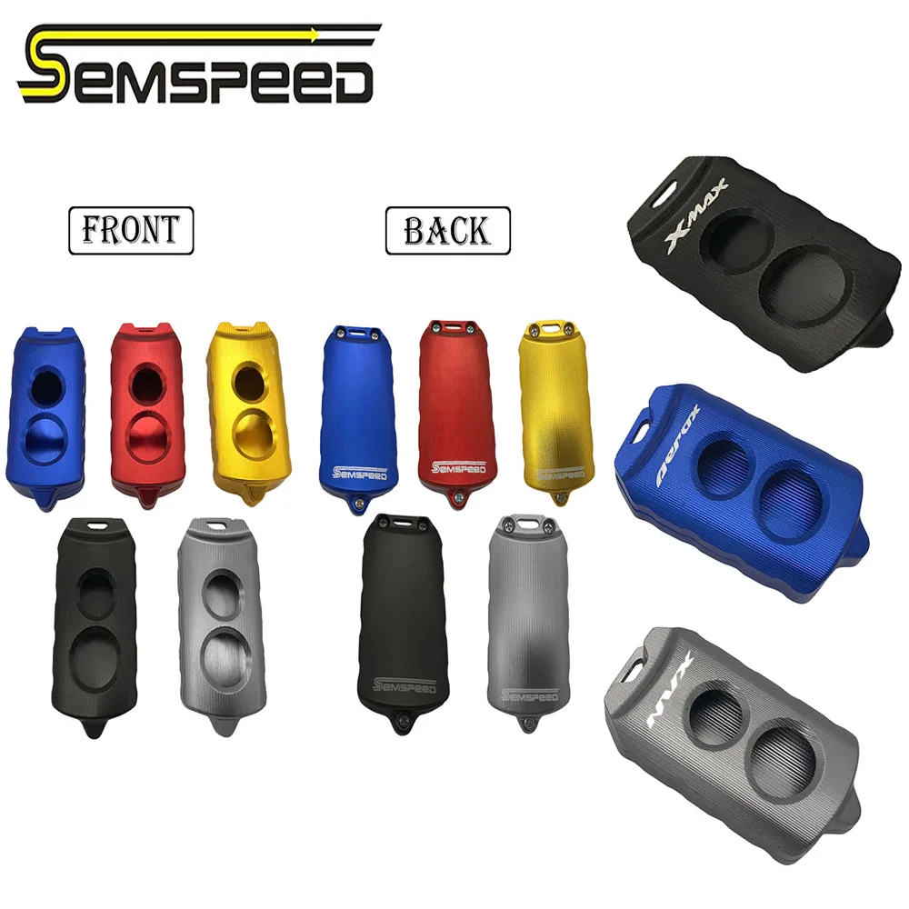 SEMSPEED для скутера YAMAHA XMAX 125 250 300 400 xmax300 NVX QBIX AEROX 155 3D брелок чехол ключей с логотипом
