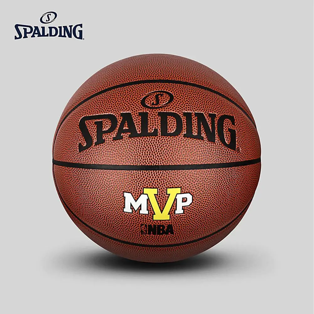 SPALDING Баскетбол MVP Крытый открытый мужской матч мяч стандартный размер 7 PU материал баскетбольный мяч 76-026Y