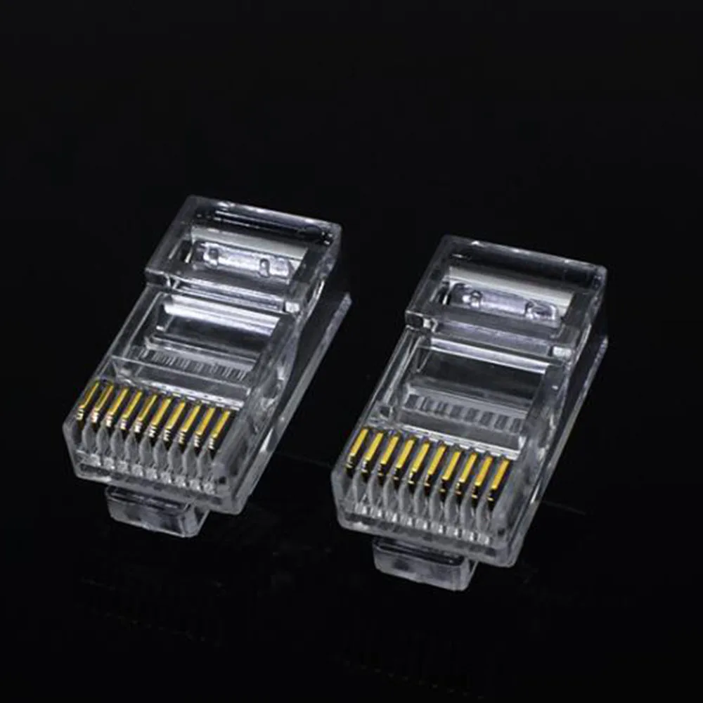 Рисунок 2 - Сетевой модульный штекер RJ45 с позолоченным покрытием