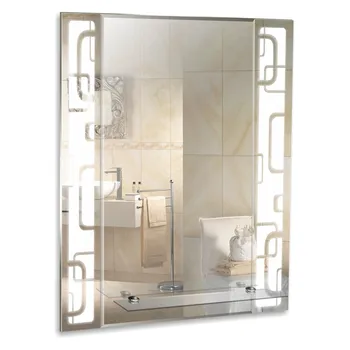 

Зеркало MIXLINE "Электра" 540*680 (ШВ) полка/фацет/пескоструйный рисунок