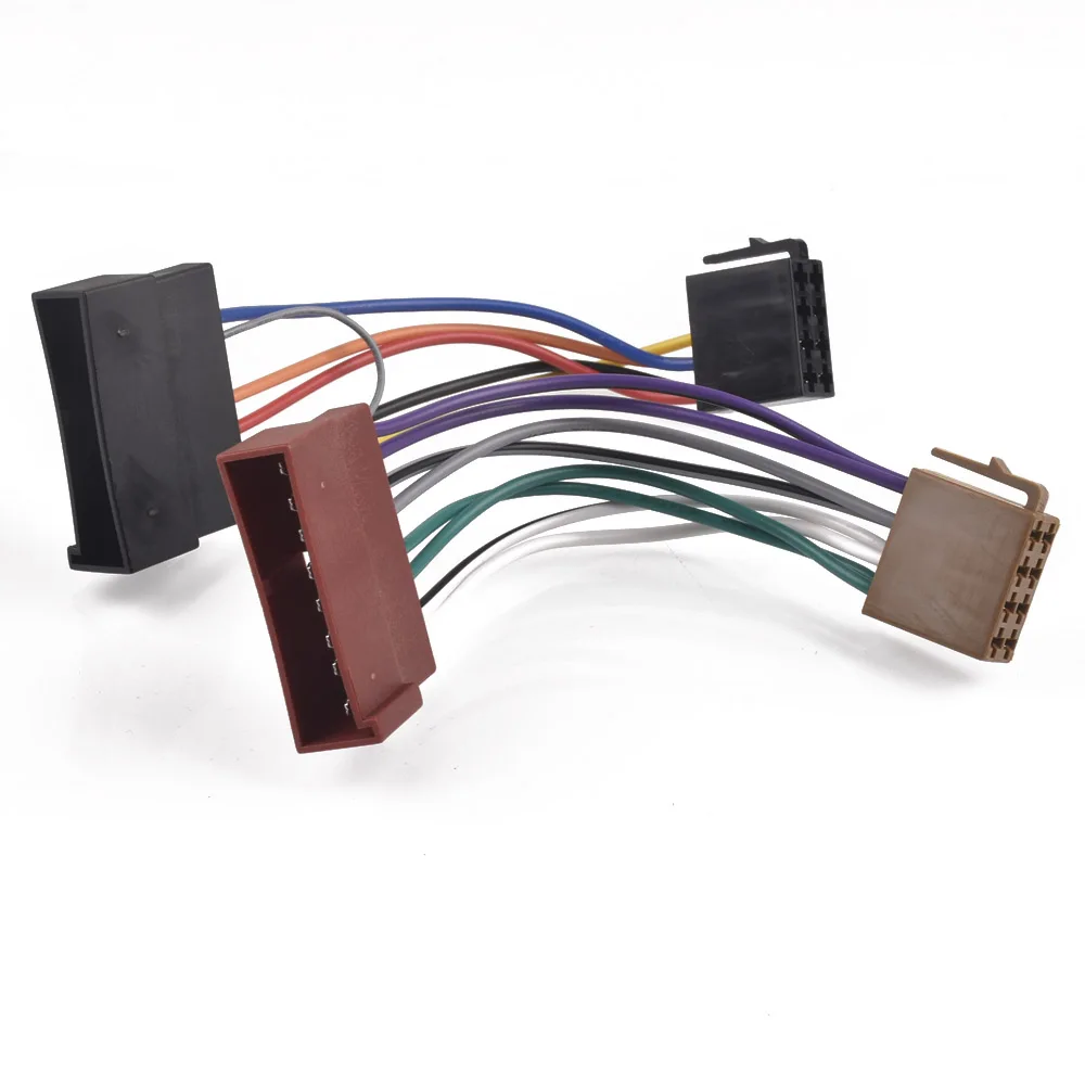 Adaptador ISO de coche, Conector de arnés enchufe para ford Fiesta mk4 Escort Mondeo Focus Granada Explorer|Cables, adaptadores y enchufes| - AliExpress
