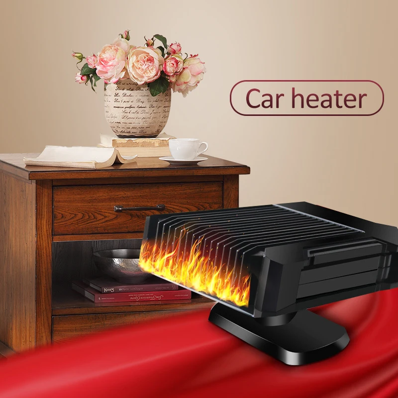 New Car Heater 2 In 1 Auto Car Heater Portable Heating/Cooler Fan Car Interior Windscreen Demister Defroster