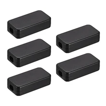 Uxcell 2x67 мм электронный ABS пластик DIY Распределительная коробка корпус проект чехол серый 40x20x10,5 5 шт