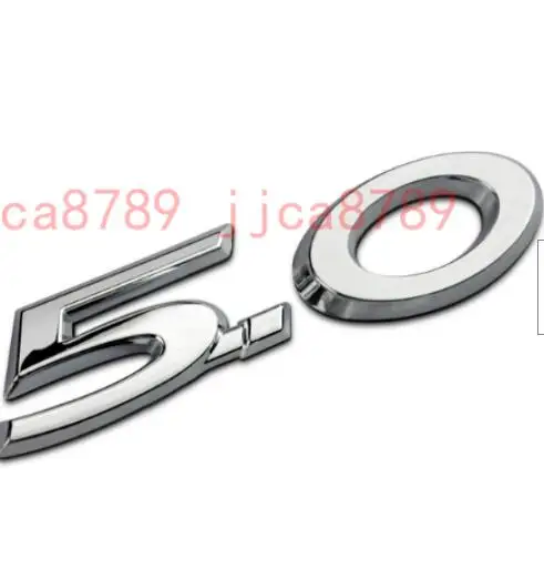 Auto Badge Trunk Lip Tailgate Emblem 5.0 Decal Jaguar XJ XK XF XJR F-Pace F-TYPE Auto Badge Trunk Lip Tailgate Emblem 5.0 Decal Jaguar XJ XK XF XJR F-Pace F-TYPE