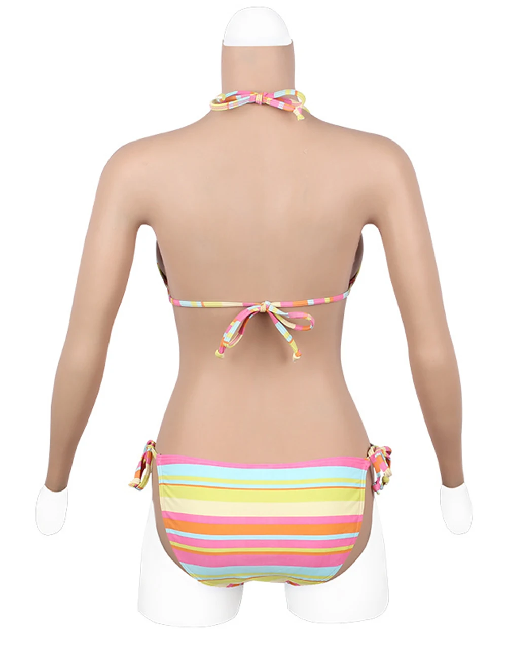 Eyung Artificial Breast Forms Fake Silicone Boobs Vagina Breast Bodysuit  for Crossdresser Drag Queen Transgender Sissy Cosplay (6)