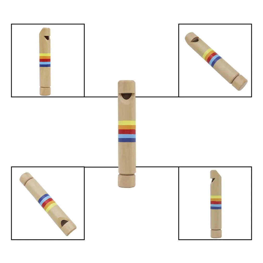 1 шт., детская деревянная горка, милая Музыкальная развивающая игрушка, инструменты для детей, Веселый флутофон