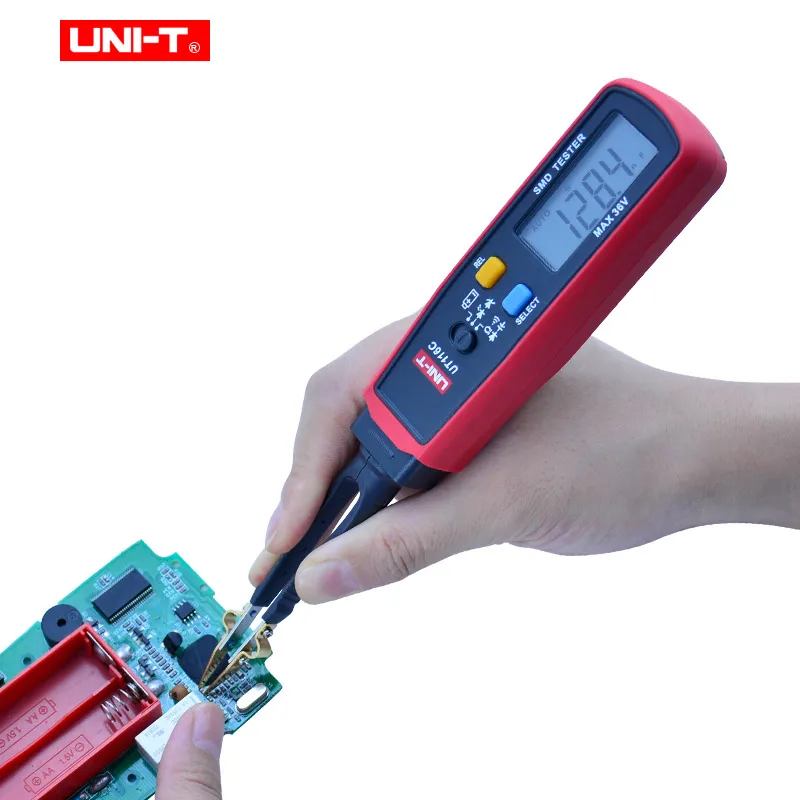 UNI T SMD тестер UT116A UT116C мультиметр Авто Диапазон сопротивления диод емкости (RCD)