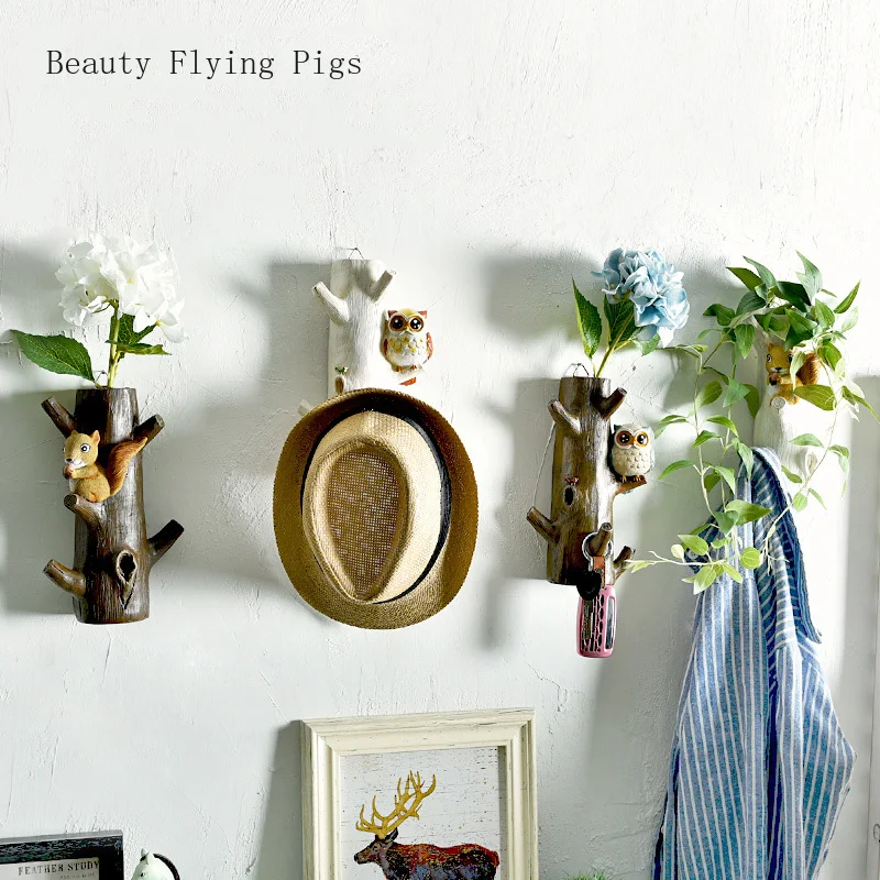 1 шт. креативный крючок для двери крыльца примерочной комнаты Цветочная