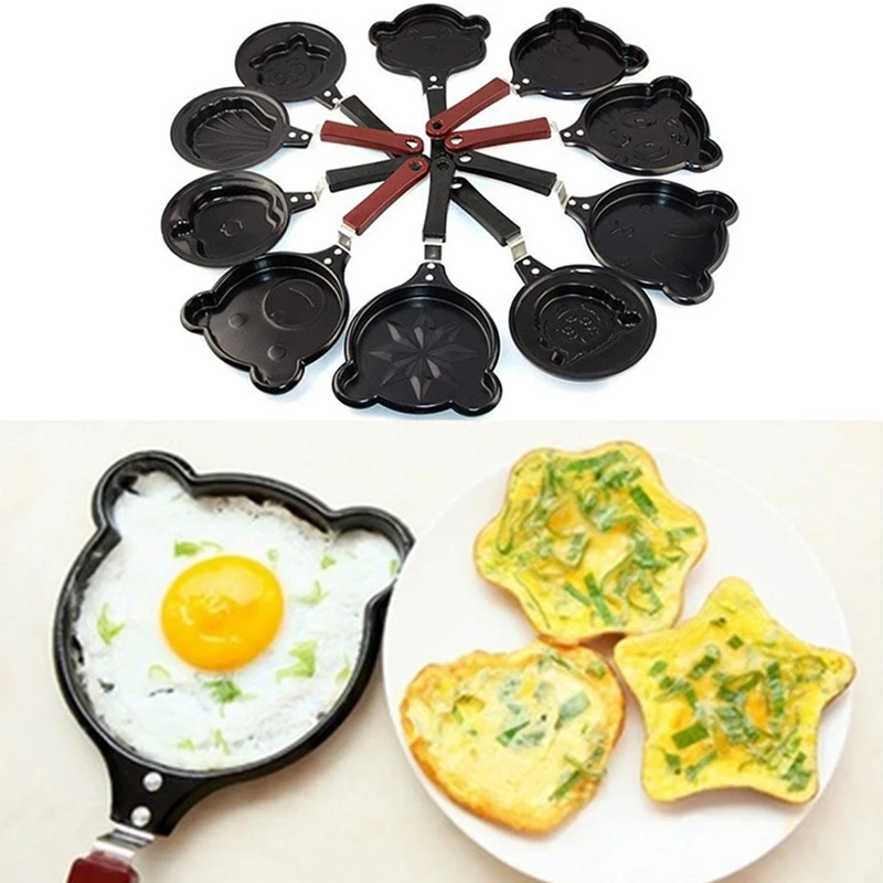

Fashion Pancake Batter Dispenser Mini Breakfast Egg Pan Cute Pancake Pan Takoyaki Pan Tools Fryer Cooker Omelette Kitchen