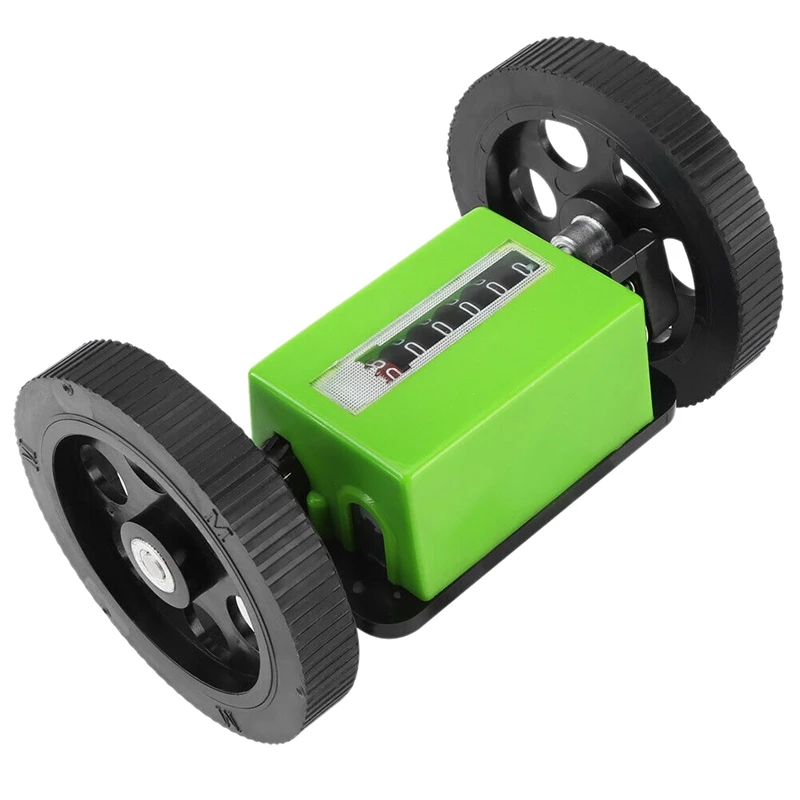 

6-Digits Meter Counter Rolling Wheel Mechanical Length Counter 0-99999 Yards