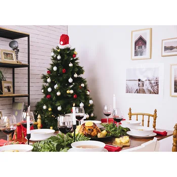 

SHENGYONGBAO Vinyl Custom Photography Backdrops Wood planks Christmas bay newborn Theme Photo Studio Background 191027SS-02