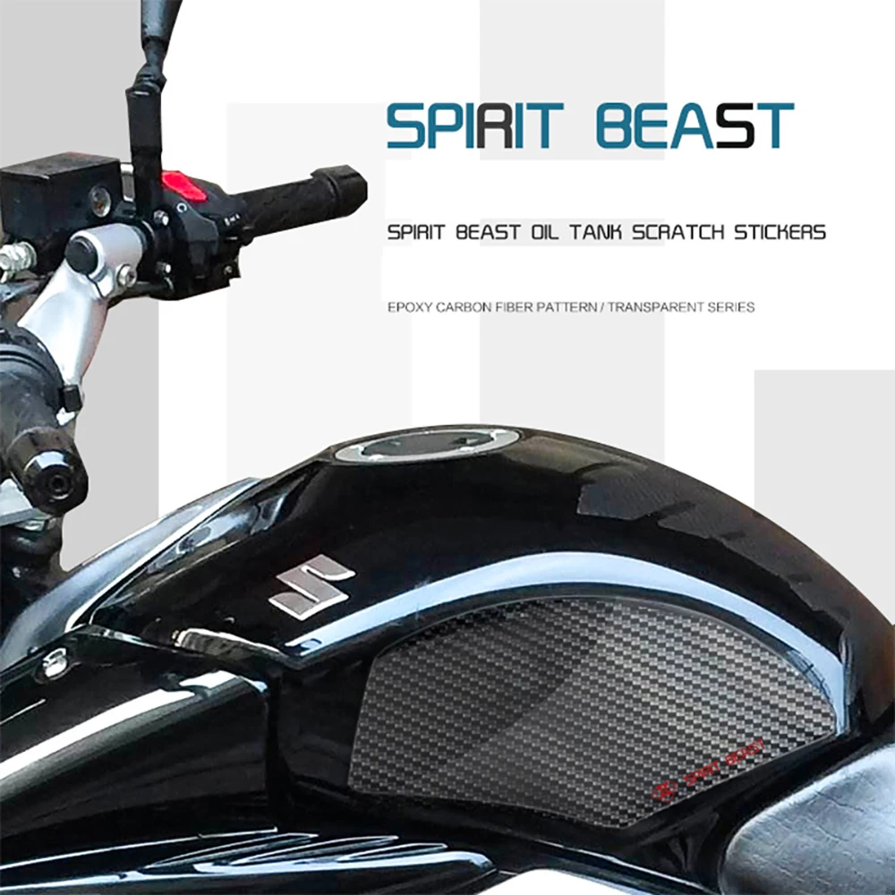Spirit Beast мотоциклетный топливный бак трафарет Водонепроницаемая наклейка для SUZUKI
