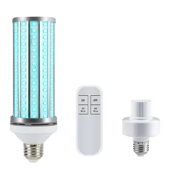 

110V 220V UV Germicidal Sterilizer Corn Lamp 60W Sterilization UV E27 Corn Light Bulb for Disinfect Bacterial Kill Mites