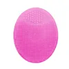 1 Pcs Soft Silicone Facial Cleaning Brush Shower Baby Massage Wash Pad Face Exfoliating Brushes Super Soft Sponges Scrubbers 1