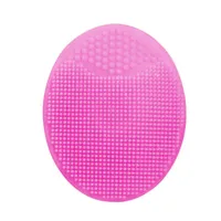 1 Pcs Soft Silicone Facial Cleaning Brush Shower Baby Massage Wash Pad Face Exfoliating Brushes Super Soft Sponges Scrubbers 1