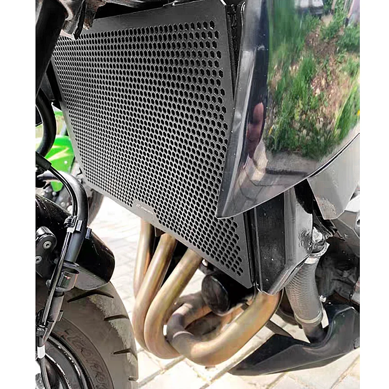 Motorcycle Radiator Guard Grille Oil Cooler Cover For KAWASAKI Z750 Z800 Z1000 Z1000SX NINJA 1000 2007 2008 2009 2010-2016 (5)