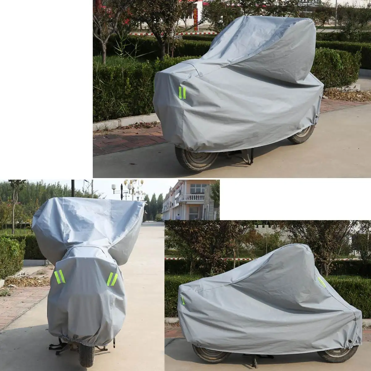 Autoleader L XL XXL мотоциклетная крышка универсальный наружный УФ-протектор для скутера Водонепроницаемый велосипед дождь пылезащитный чехол