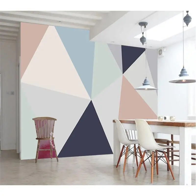 Parati Papeis Fotobehang геометрический фон Behang Para настенная бумага Parede Infantil Papier Peint De Pared Papel Tapiz обои