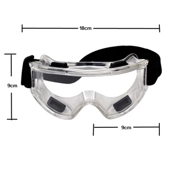 

Safety Goggles Windproof Dust-proof Anti-shock Lsolation Goggles Labor Protective Goggles For Research Riding occhiali antivirus