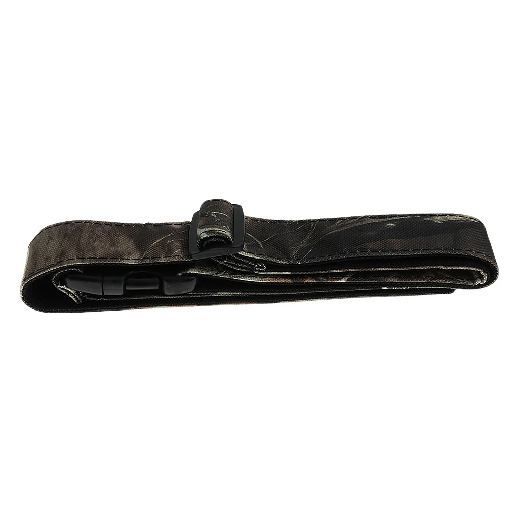 Premium Three-Tubes Archery Arrow Hip Quiver Holder Bag with Adjustable Belt Camo Red