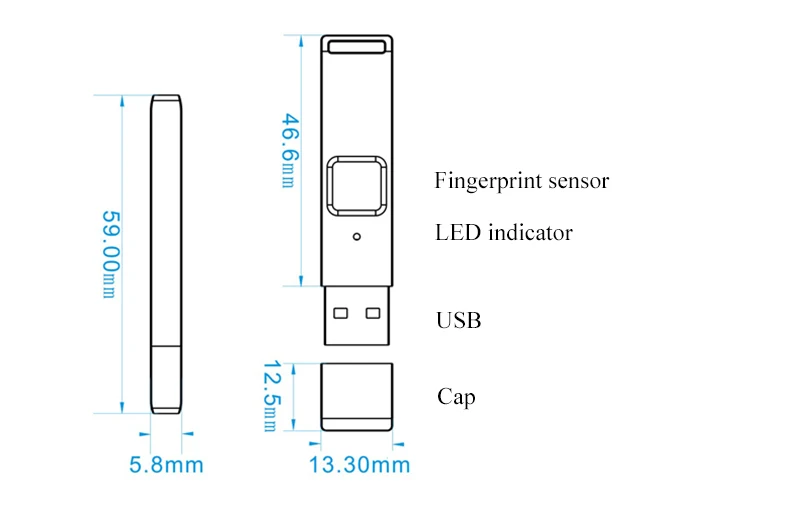 32 Гб 64 Гб 128 ГБ зашифрованный отпечаток пальца USB3.0 флеш-накопители распознавание USB флешки Udisk поддержка телефона android