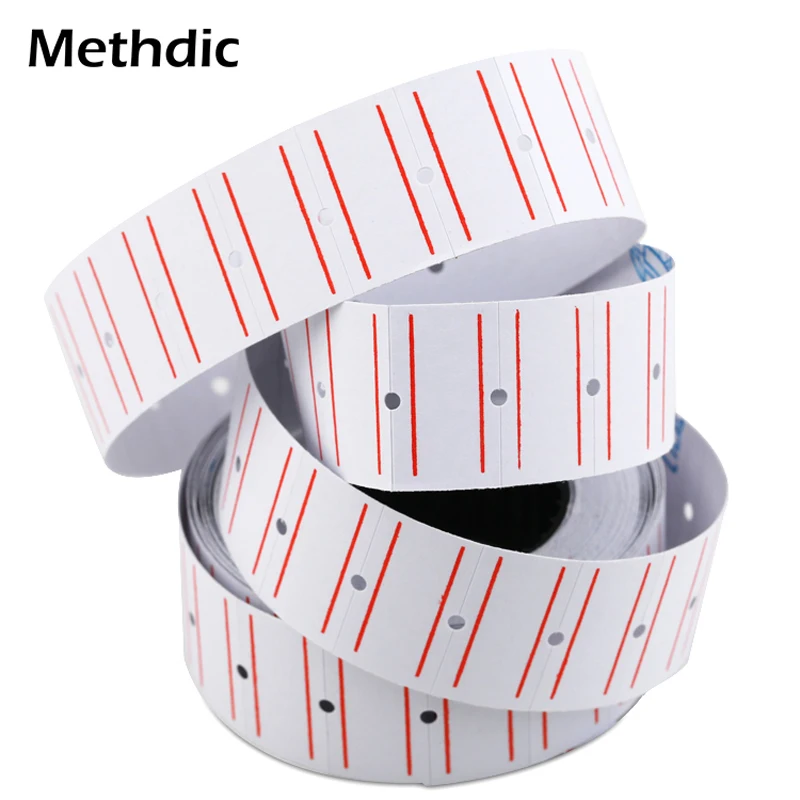 

Methdic Custom supermarket price Price Label Tag 10rolls/Lot
