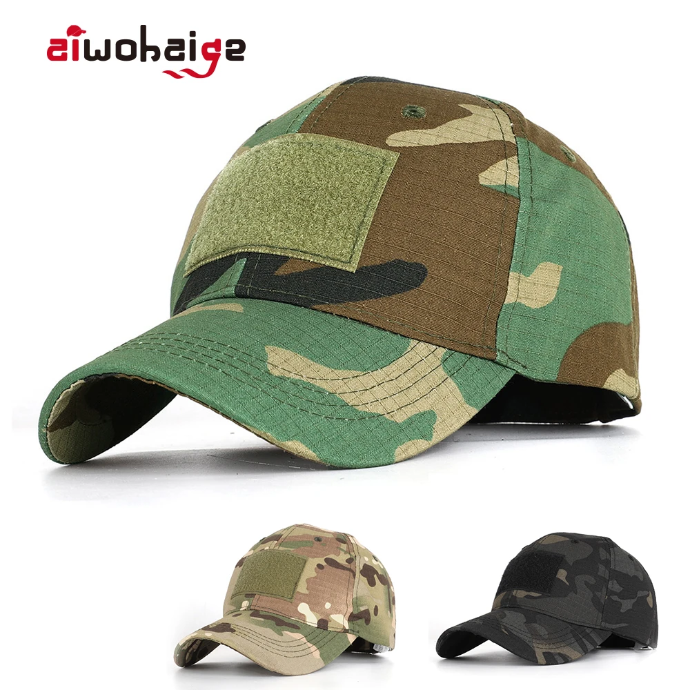 

New Spring Camo Camouflage Baseball Cap Men Snapback Outdoor Hunting Camouflage Jungle Hat Tactical Hiking Casquette Hats Bone